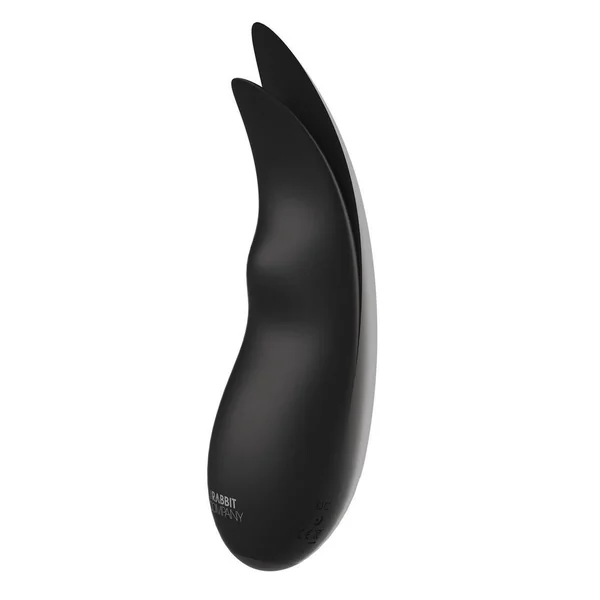 The Power Rabbit Rechargeable Silicone Vibrator – Black