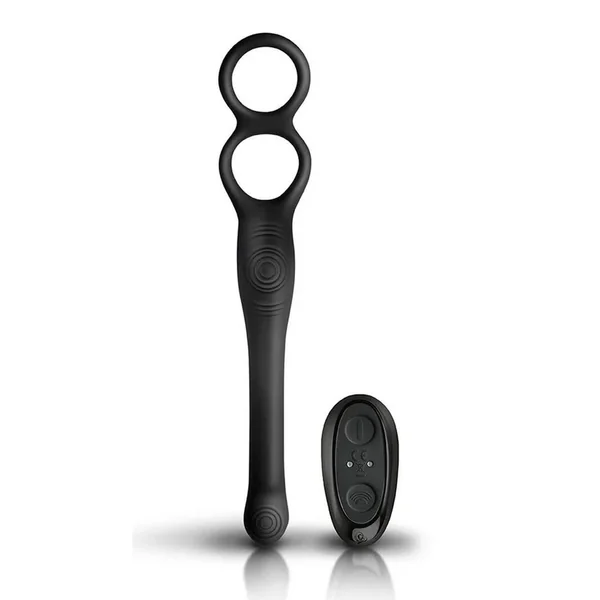 The-Vibe Silicone Rechargeable Anal Stimulator with Remote Control