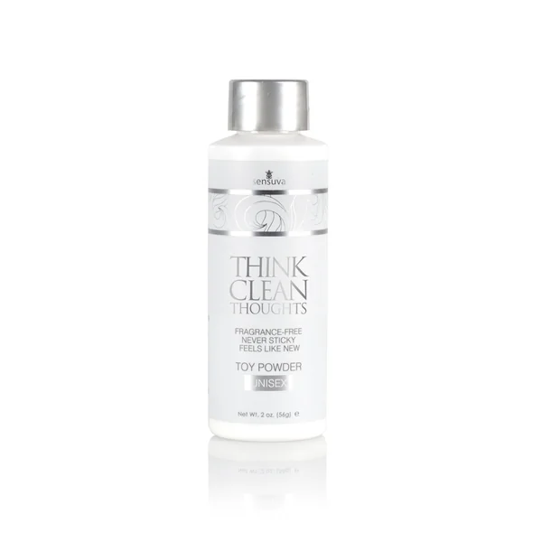 Think Clean Thoughts Toy Powder 2 Oz Maintenance for Intimates