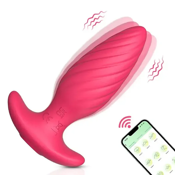 Thrusting Sex Toy Anal Plug Vibrating Butt Plug G Spot Prostate Vibrator