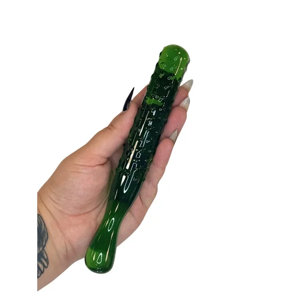 Tickle Your Pickle : Green Glass