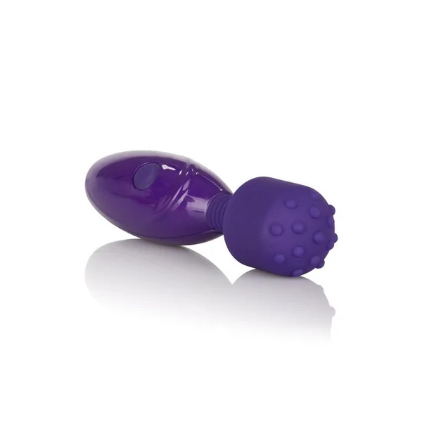 Tiny Teasers Nubby USB Rechargeable Mini Vibe Silicone Textured Head Waterproof Purple