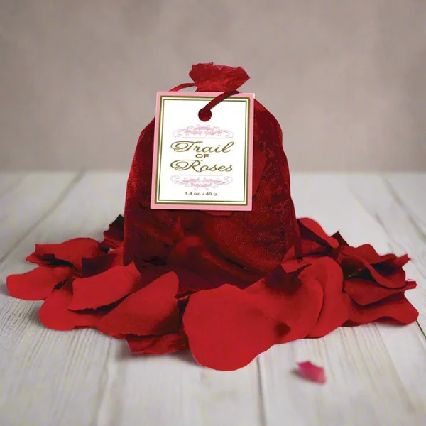 Trail Of Roses Faux Rose Petals 1.4 oz