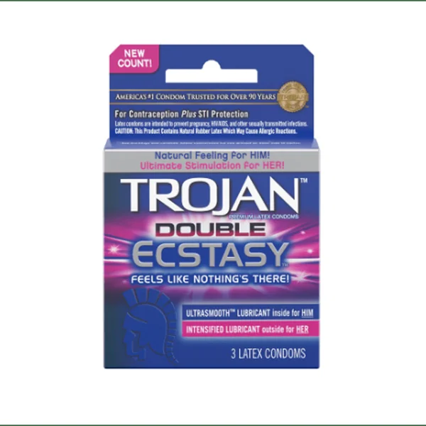 Trojan Double Ecstasy Condoms