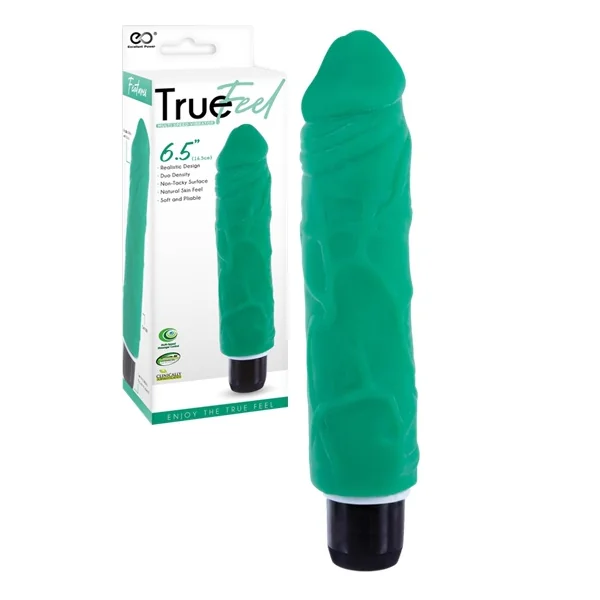 True Feel Patriot 6.5 Inch Realistic Vibrator