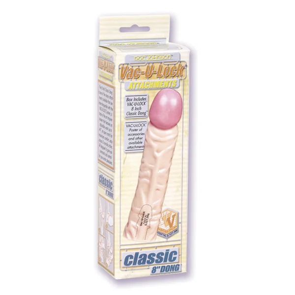 Vac-U-Lock 8" Classic Dong - Beige
