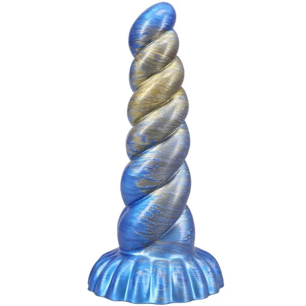 Vac-U-Lock Fantasy Fuckers Outer Rim Silicone Dildo – Blue