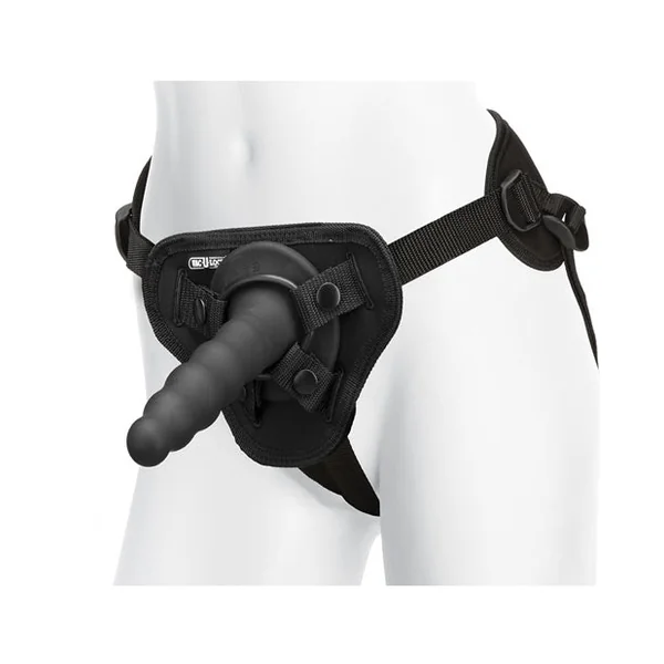 Vac-U-Lock Ripple Vibrating Pleasure Set - Black