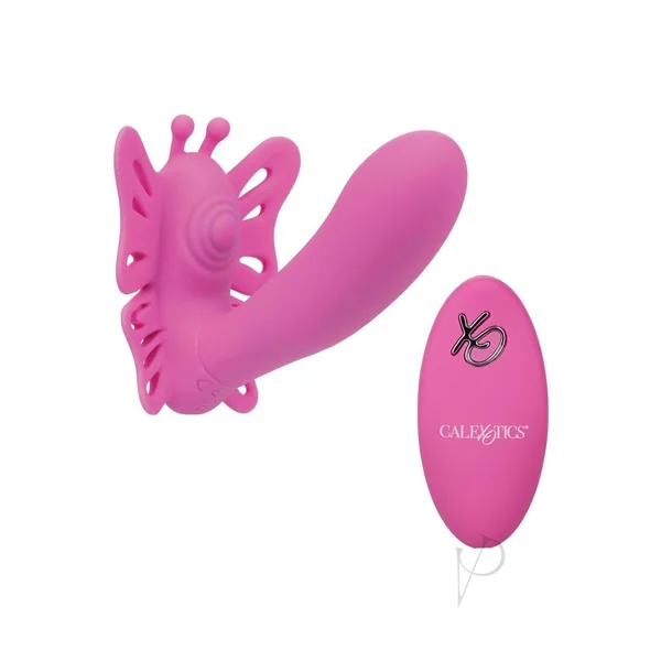 Venus Butterfly Silicone G Spot Vibrator Pink