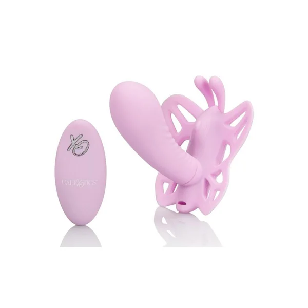 Venus Butterfly Silicone Remote Venus G USB Rechargeable Waterproof Pink
