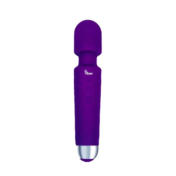 Viben Tempest Travel Wand Massager in Violet