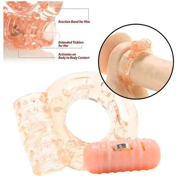 Vibrating Penis Ring Waterproof Flesh Screaming O