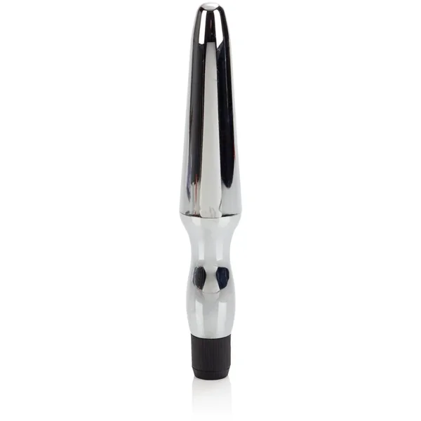 Vibrating Waterproof Anal Probe – Silver