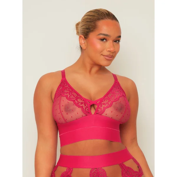 Victoria Bralette : Very Cherry