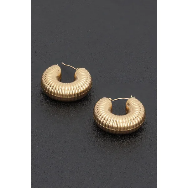 Vintage Gold Plated Earring