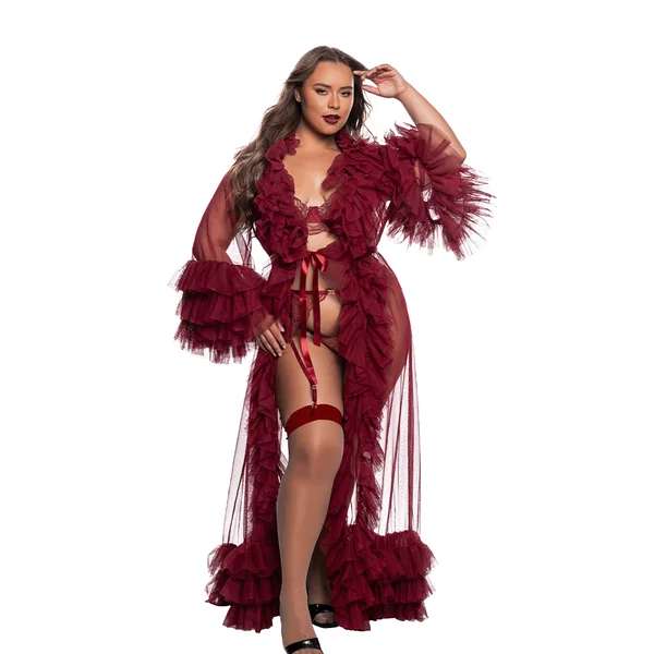 Voguish Luxury Glam Robe