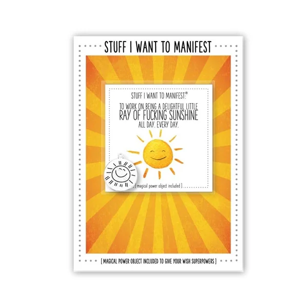 Warm Human Manifest Greeting Card - Sunshine