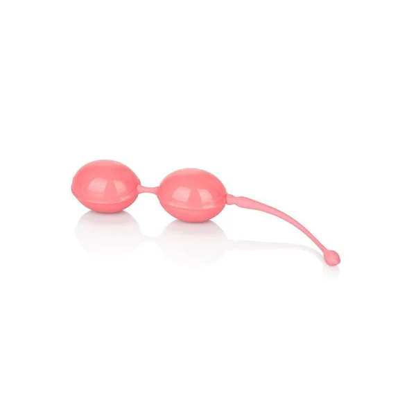 Weighted Kegel Balls Silicone with Retrieval Cord – Pink