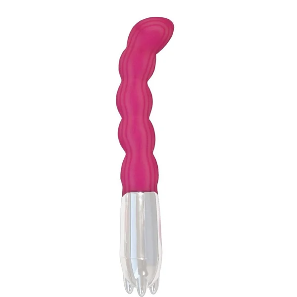 Wet Dreams Buddy Beads Bendable G Spot Vibrator Magenta