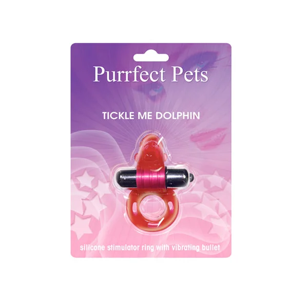 Wet Dreams Purrfect Pet Tickle Me Dolphin - Purple