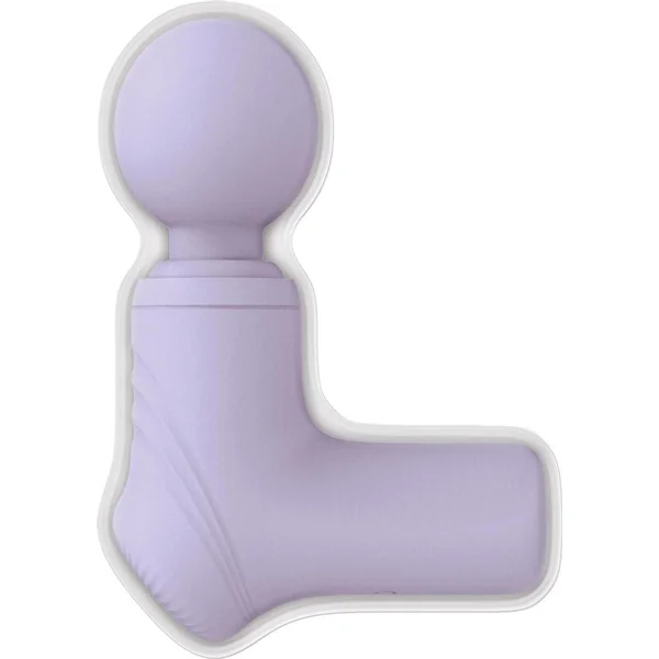 Wet Dreams Thumper Vibrating Silicone Rechargeable Massage Wand – Lilac