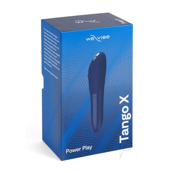 We-Vibe Tango X Rechargeable Clitoral Mini Bullet Vibrator - Midnight Blue