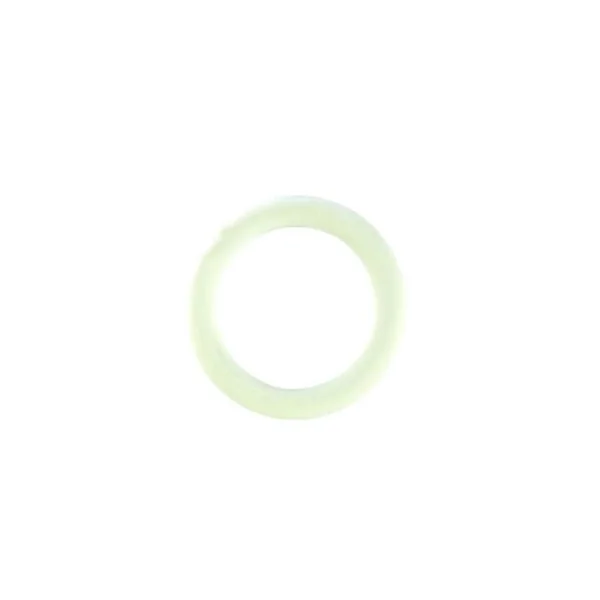 White Rubber Cock Ring – Small