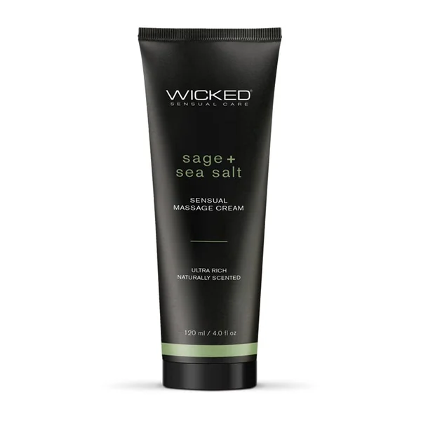 Wicked Sensual Massage Cream Sage & Sea Salt