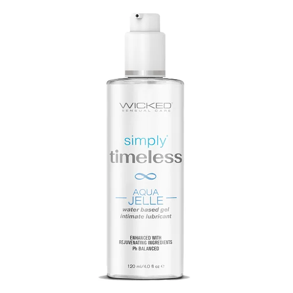 Wicked Simply Timeless Aqua Jelle Lubricant