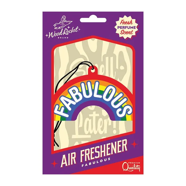 Wood Rocket Fabulous Air Freshener