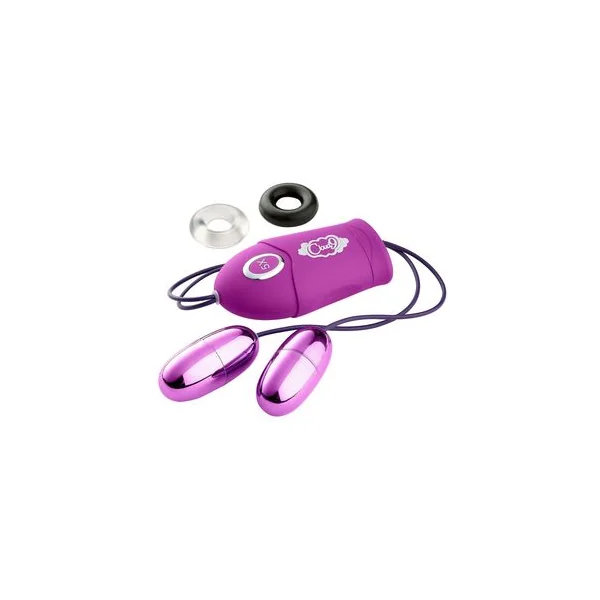 WTC Dual Egg Vibrator - Purple