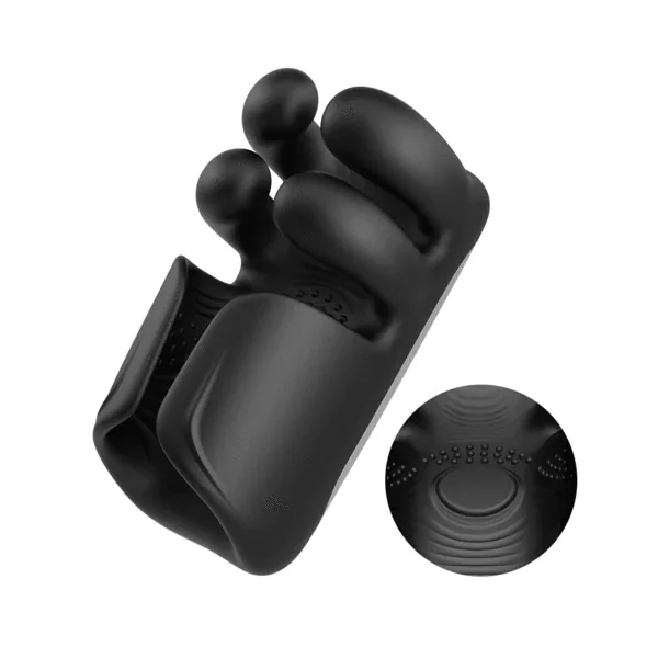 XG21 Glans Trainer 10 Pulsating Vibrating Finger Penis Massager