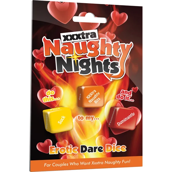 Xxxtra Naughty Nighs Erotic Dare Dice Game
