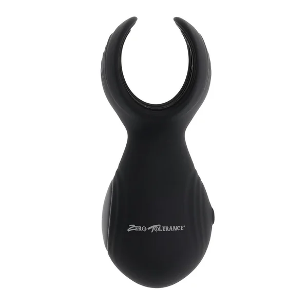 Zero Tolerance Handy Helper Rechargeable Silicone Stroker – Black