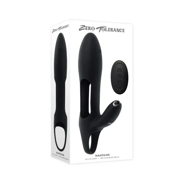 Zero Tolerance Nautilus Rechargeable Silicone Dual Cock Ring