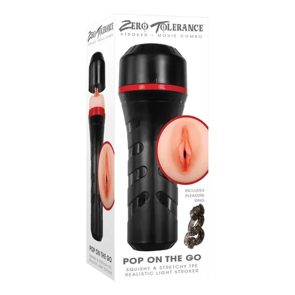 Zero Tolerance Pop On The Go Realistic Vagina Stroker