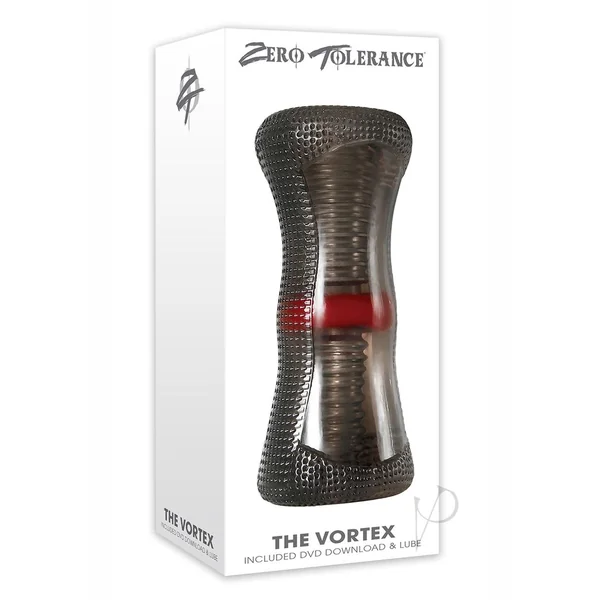 Zero Tolerance The Vortex Textured Stroker with DVD Download - Smoke and Red