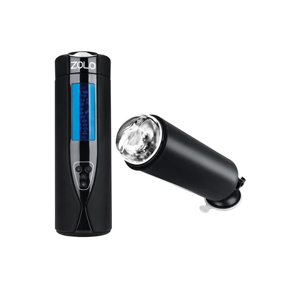 Zolo Tornado Rechargeable Masturbator – Black