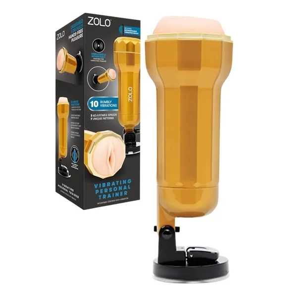 Zolo Vibrating Personal Trainer Mountable Stroker